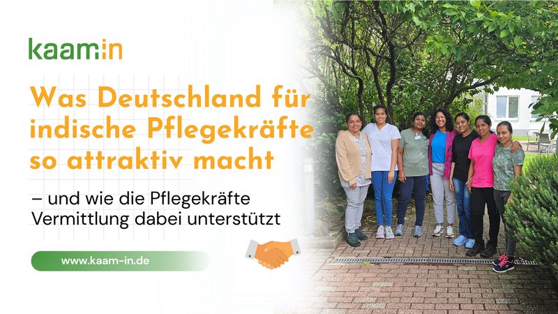 Ratgeber: Was Deutschland für indische Pflegekräfte attraktiv macht