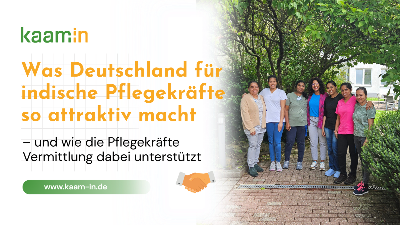 indische pflegekräfte auf dem Titelbild