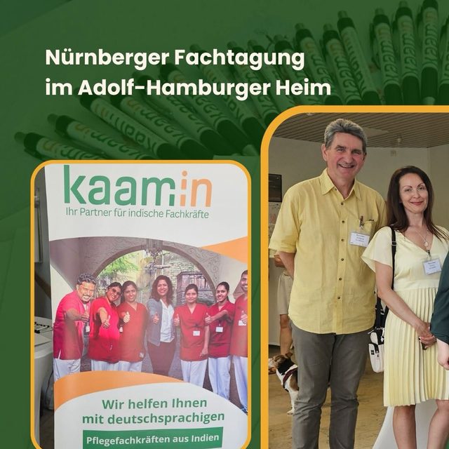 Instagram-Beitrag von Kaam-in: Messestand auf der Nürnberger Fachtagung im Adolf-Hamburger-Heim
