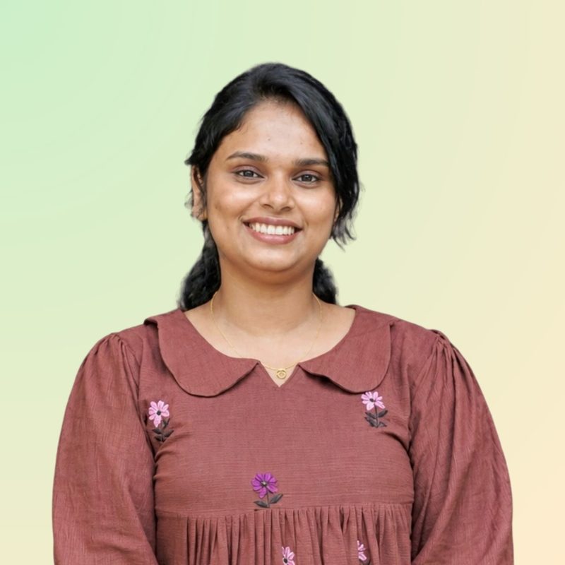 Chethana Babu, Koordinatorin des Kaam-in-Standorts in Mala, Indien